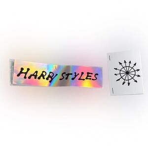 Harry Styles Amex Exclusive Holographic Pop Up Sticker